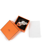 Hermès Rare Torsade Géant TGM Silver Bracelet