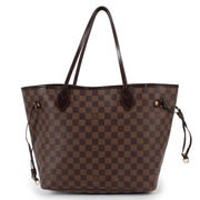 Shop safe online at Labellov in Antwerp this 100% authentic second hand Louis Vuitton Damier Ebene Neverfull MM Shoulder Bag