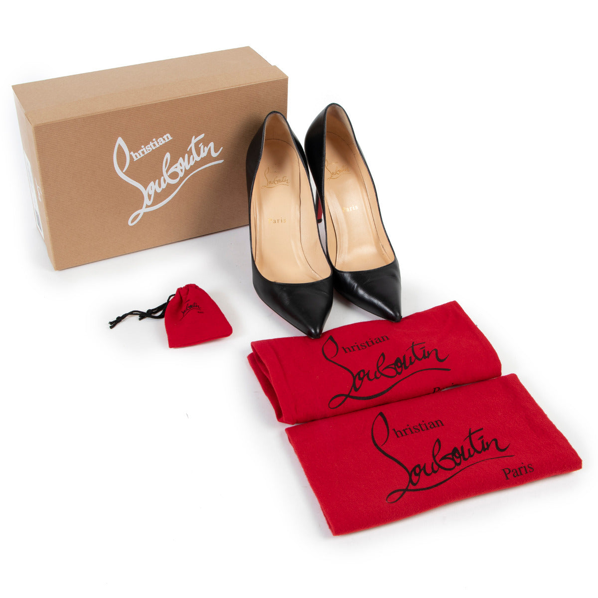 Escarpins Pigalle noirs Christian Louboutin - taille 39,5