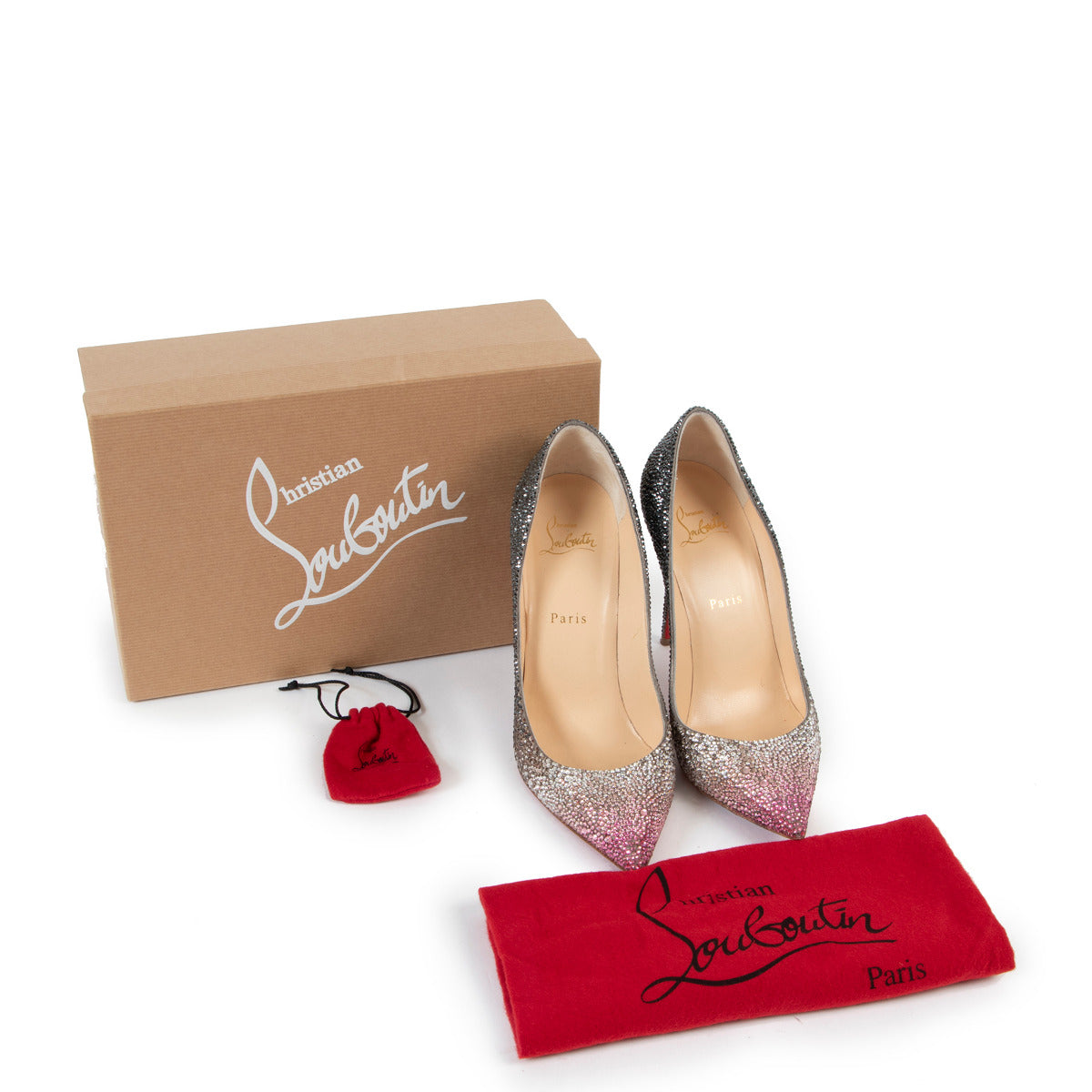 Christian Louboutin Pigalle Follies Strass Degrade aan de beste prijs bij Labellov