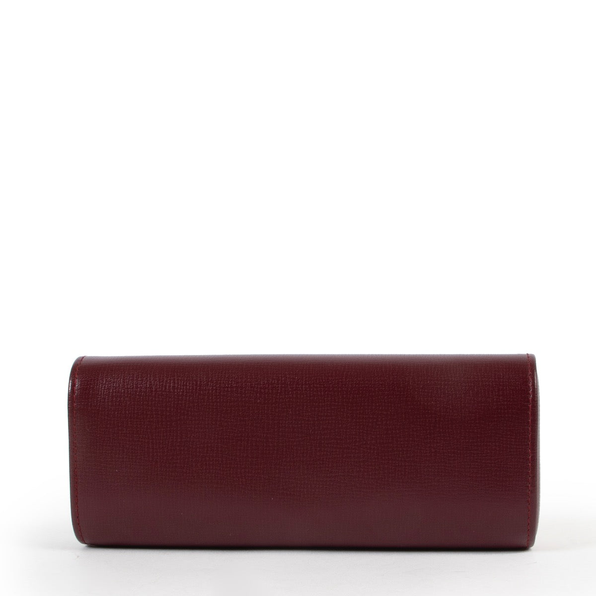 Shop safe online at Labellov in Antwerp this 100% authentic second hand cartier Burgundy Leather Glasses Case