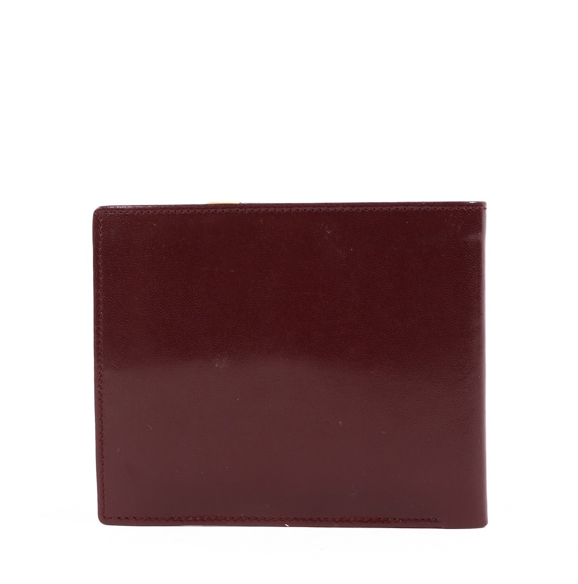 Cartier Burgundy Bi-fold Wallet