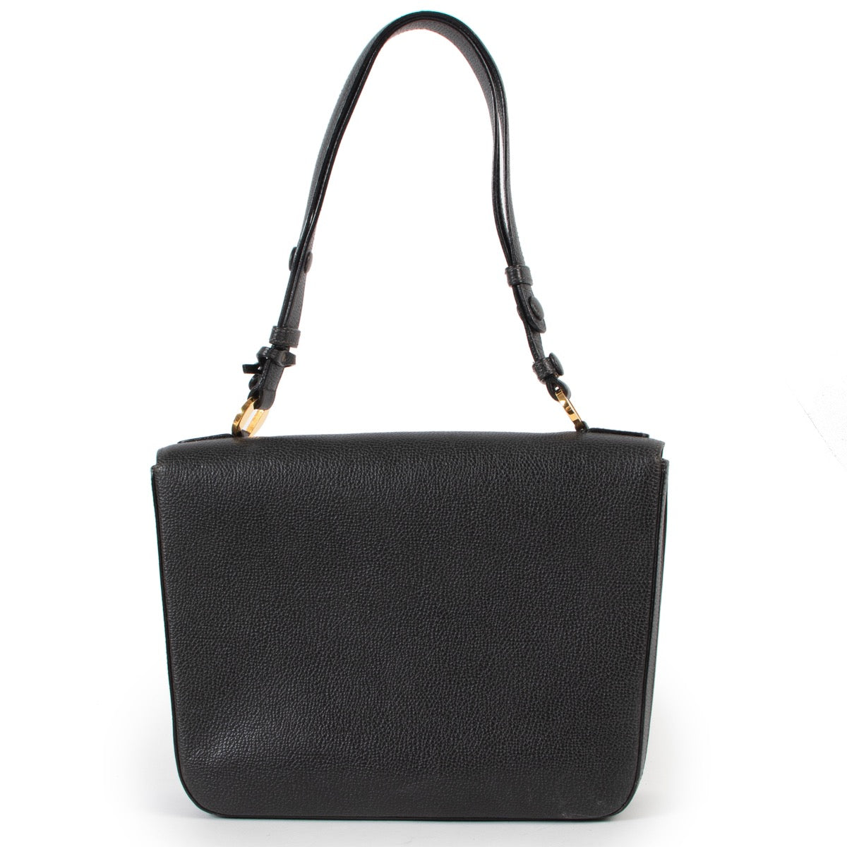 Shop safe online at Labellov in Antwerp this 100% authentic second hand Delvaux Dark Blue Shoulder Bag