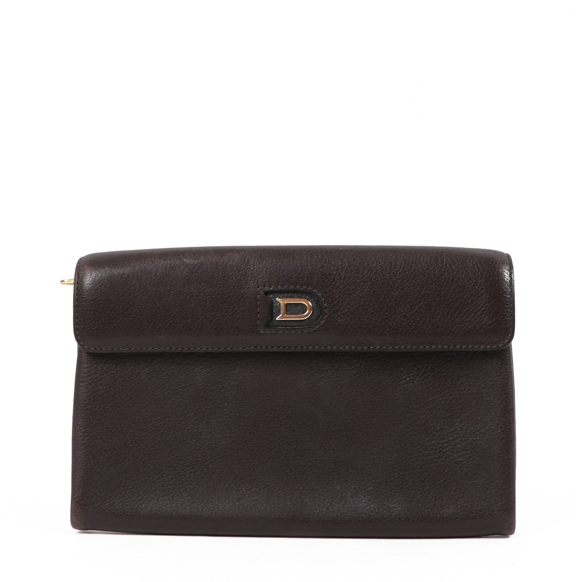 Delvaux Café Bruin Loto Portemonnee