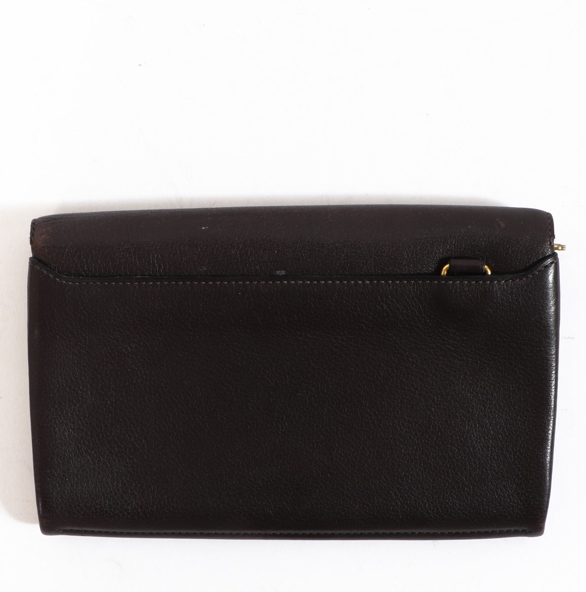 Delvaux Café Bruin Loto Portemonnee