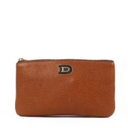 Delvaux Cognac Leather Pochette