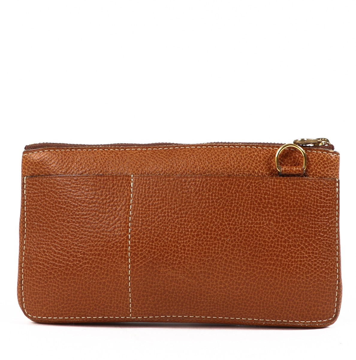Delvaux Cognac Leather Pochette