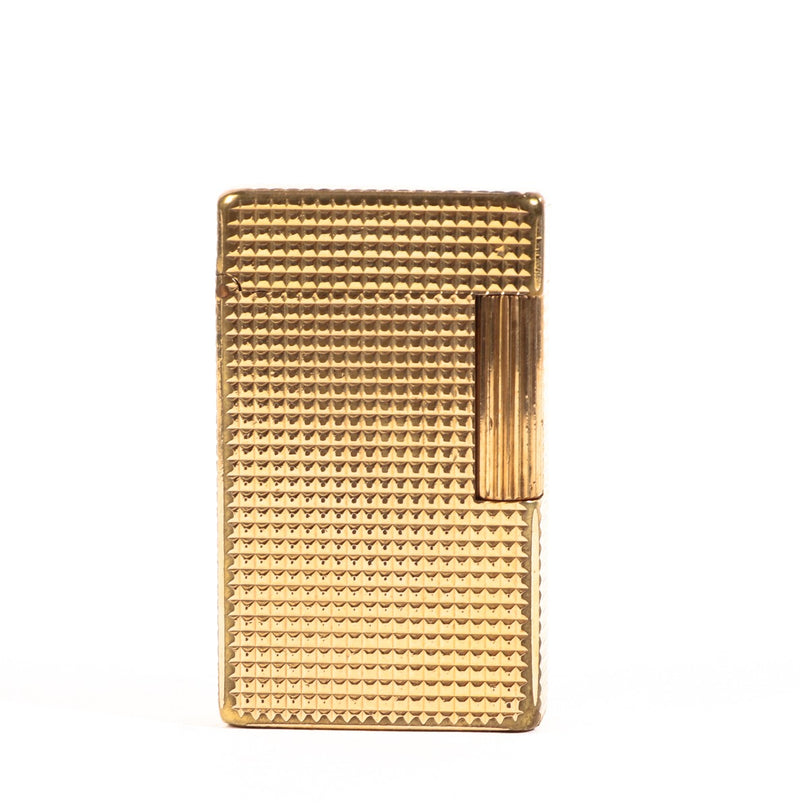S.T. Dupont Gold Ligne 2 Dimaond Head Lighter