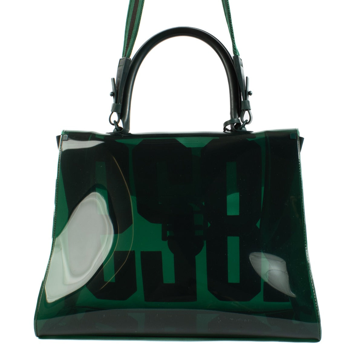 Shop safe online at Labellov in Antwerp, Brussels and Knokke this 100% authentic second hand Delvaux Green Vinyl Le Hero 1819 Limited Edition Brillant Bag