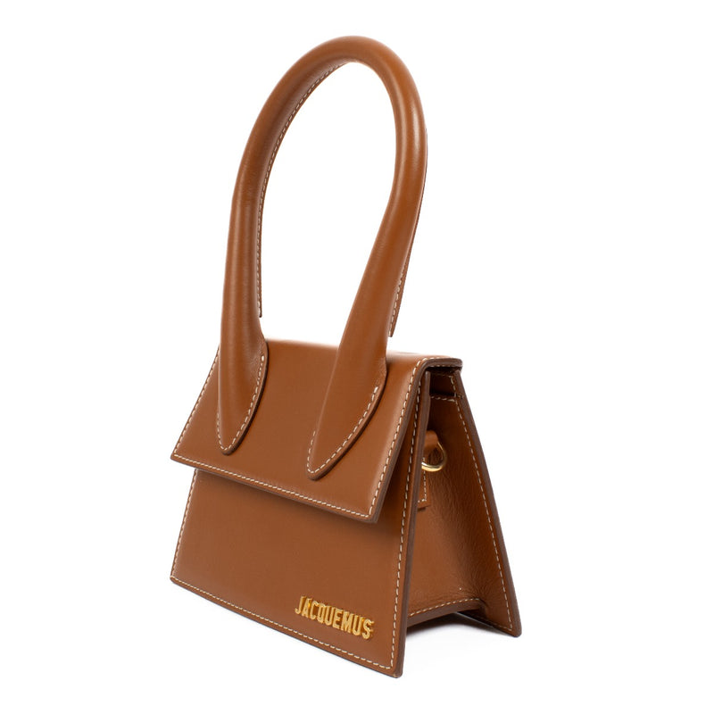 shop 100% authentic second hand Jacquemus Light Brown Le Chiquito Moyen Bag on Labellov.com