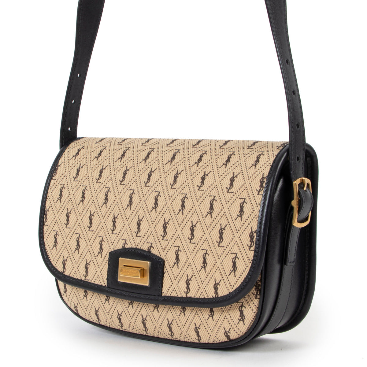 Saint Laurent Monogram All Over Schoudertas