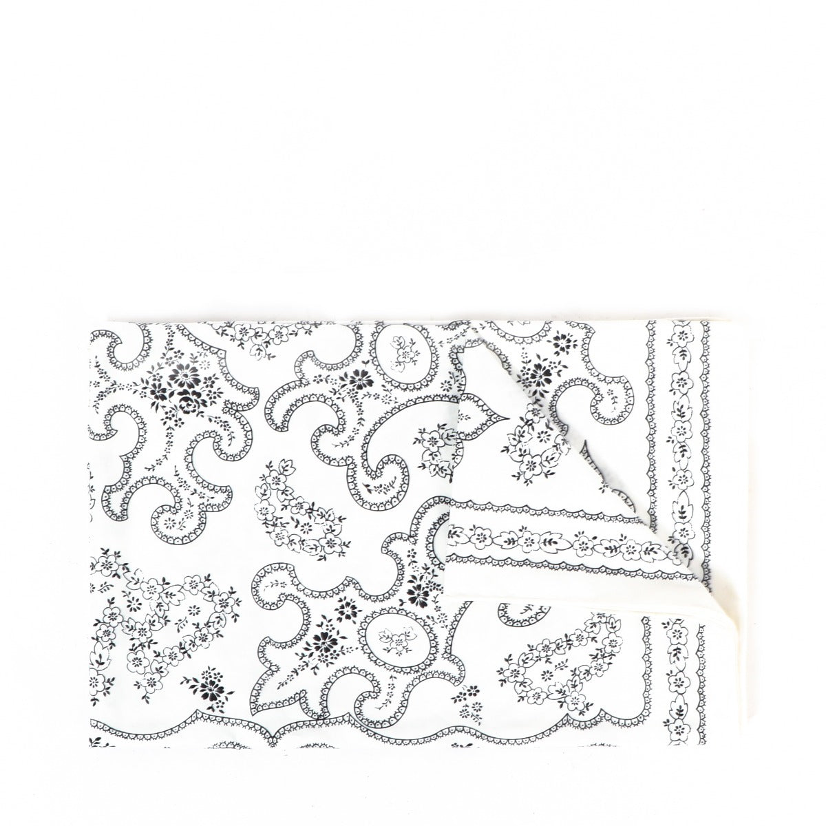 Écharpe Alaïa en coton blanc