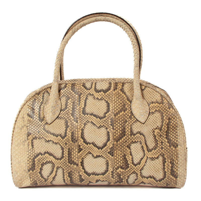 shop 100% authentic second hand Alaïa Python Bowler Bag on Labellov.com