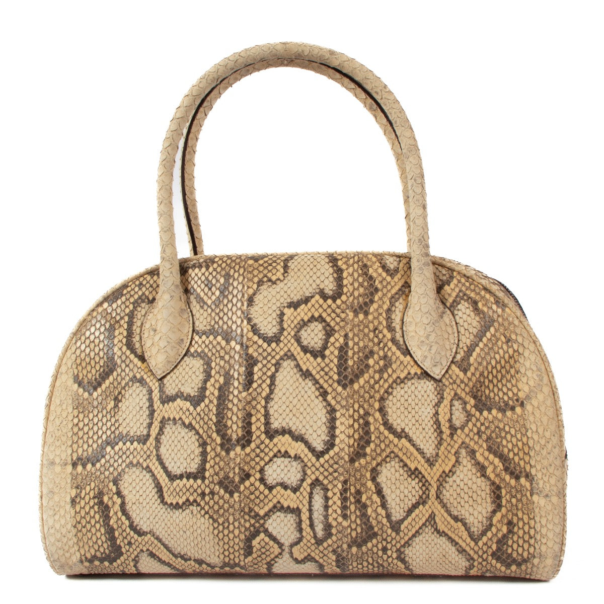 shop 100% authentic second hand Alaïa Python Bowler Bag on Labellov.com