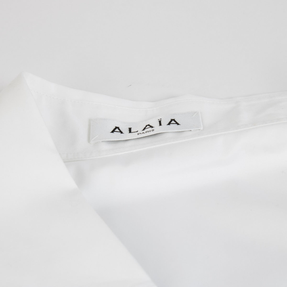 Chemise ample masculine blanche Alaïa - Taille FR40