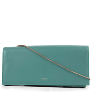 Buy an authentic second hand Armani Blue-Green Clutch/ Crossbody Bag in pristine condition at Labellov