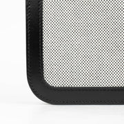 Authentic pre-loved Celine Black Canvas Triomphe Crossbody Bag on Labellov.com