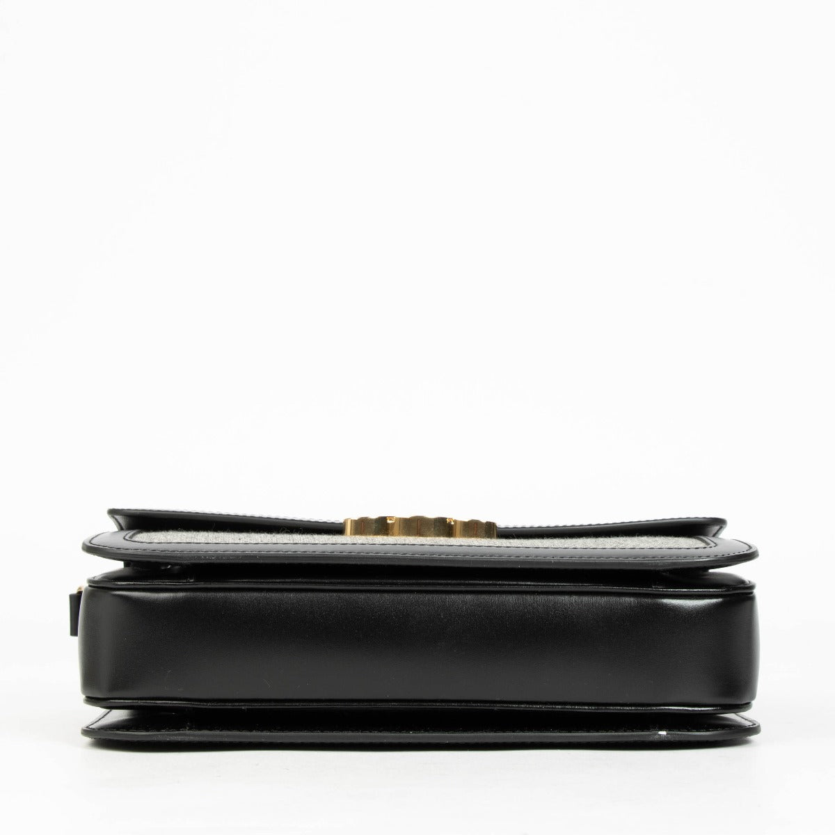 Authentic pre-loved Celine Black Canvas Triomphe Crossbody Bag on Labellov.com