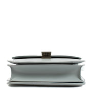 Come and shop the Celine Grey Shiny Calfskin Classic Box Bag at Labellov shop in antwerp or Knokke.