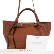 Celine Cognac Leather Small Big Bag