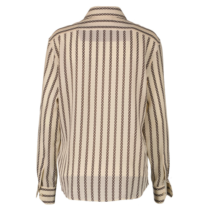 Celine Zijden Blouse met Print - FR38