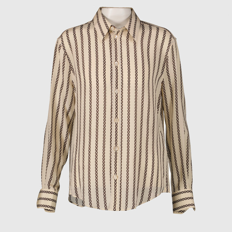 Celine Zijden Blouse met Print - FR38