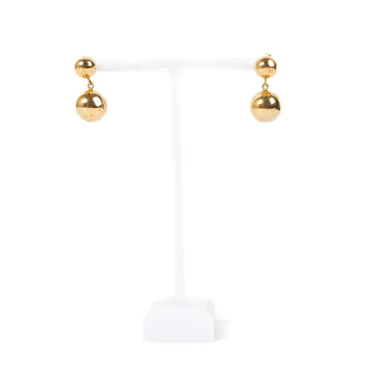 shop 100% authentic second hand Celine Gold Ball Earrings on Labellov.com