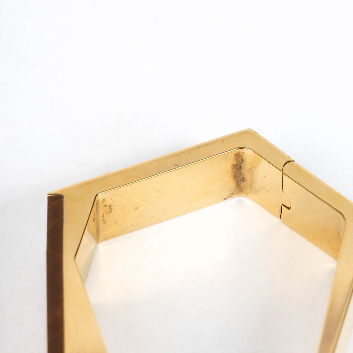 Shop this 100% authentic Celine Gold Eight-Square Id Bracelet at labellov.com