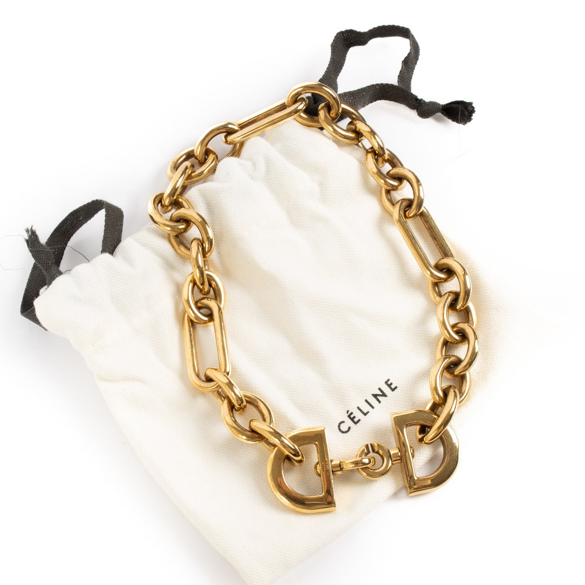 shop 100% authentic second hand Celine Gold Necklace on Labellov.com