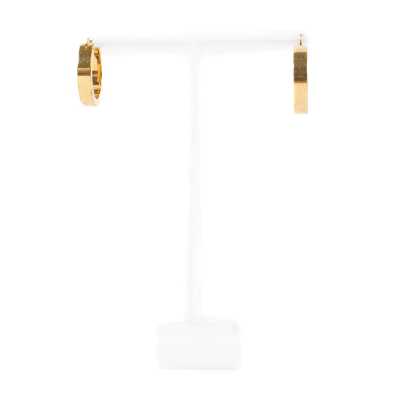 shop 100% authentic second hand Celine Gold Small Hoop Earrings on Labellov.com