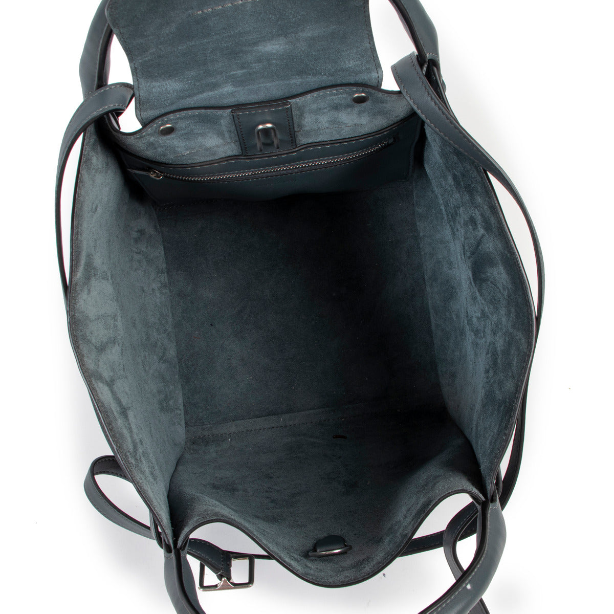 Celine Petrol Leather Small Big Bag