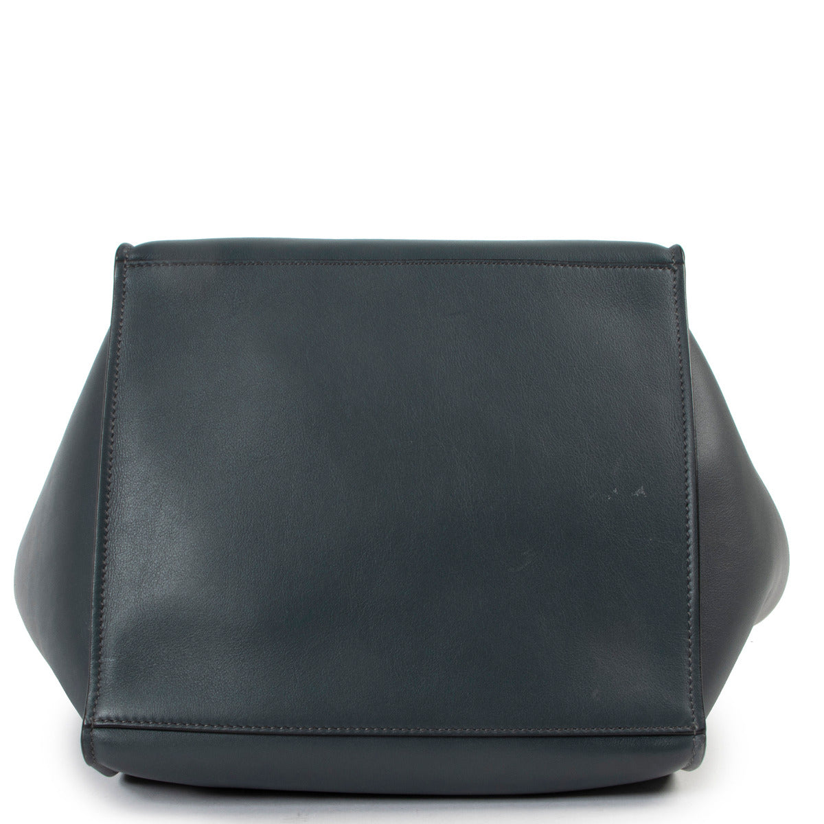 Celine Petrol Leather Small Big Bag