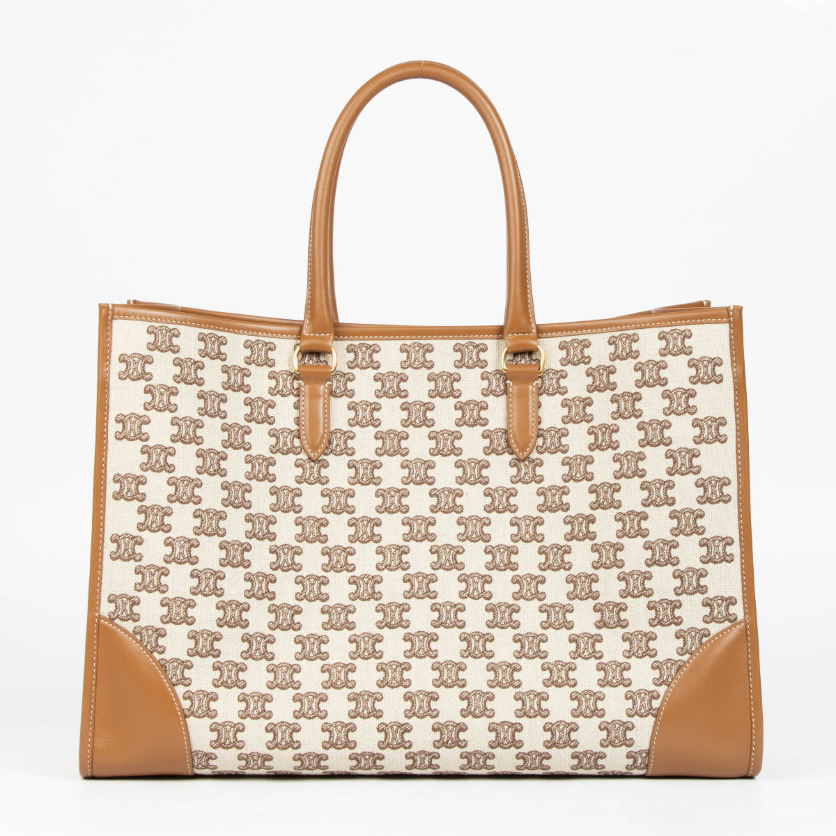 Celine Monogram Triomphe Cabas Tote