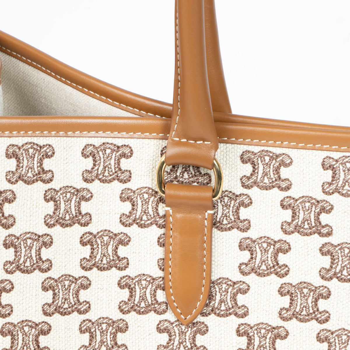 Celine Monogram Triomphe Cabas Tote
