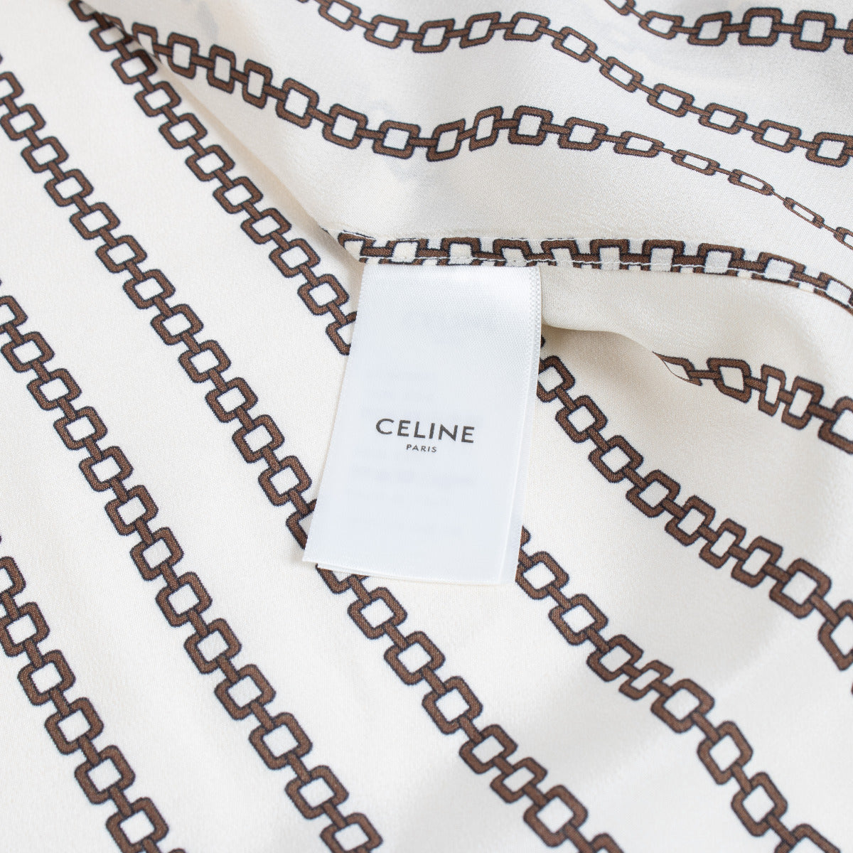 Celine Zijden Blouse met Print - FR38
