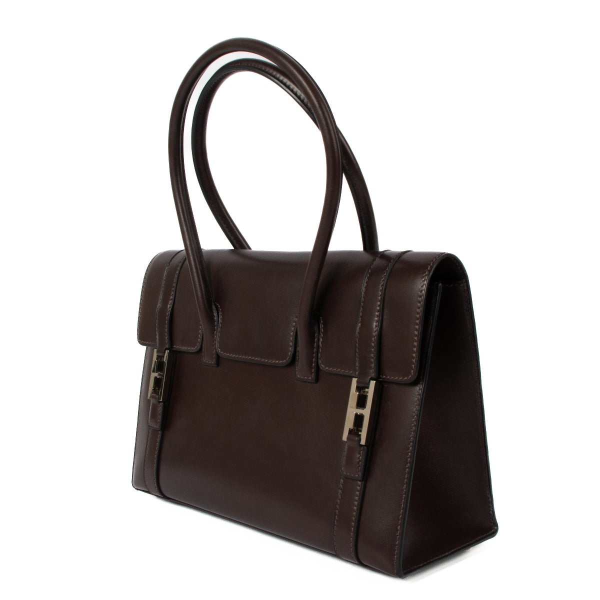 Hermès Drag 32 Ebene Chamonix PHW