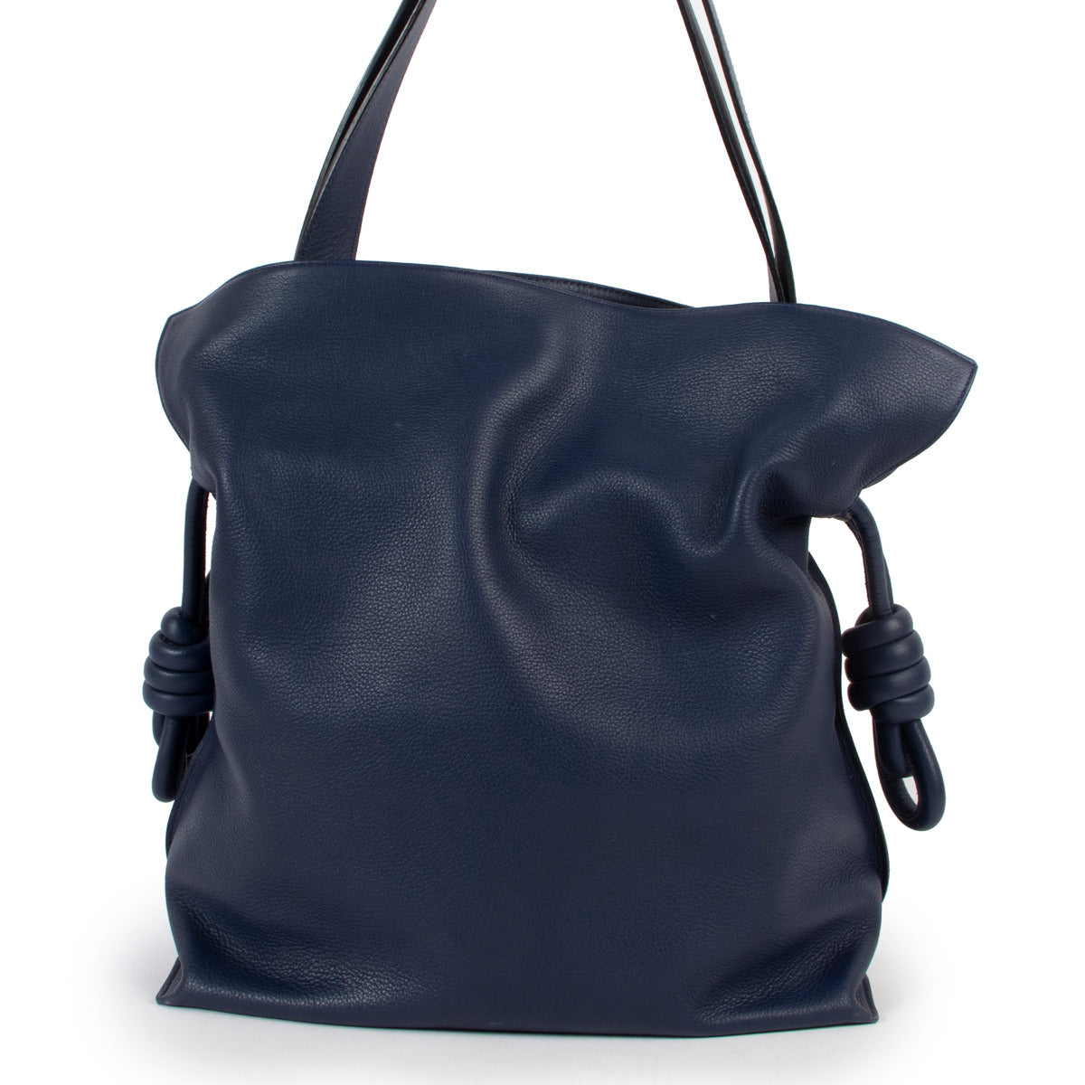 Sac Flamenco Loewe en cuir bleu