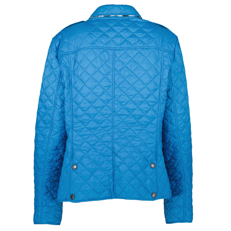 Burberry Brit Light Turquoise Quilted Jacket - Size L