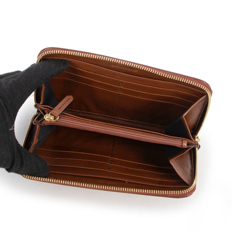 Buy an authentic second hand Burberry Checked Canvas and Leather Wallet in very good condition at Labellov