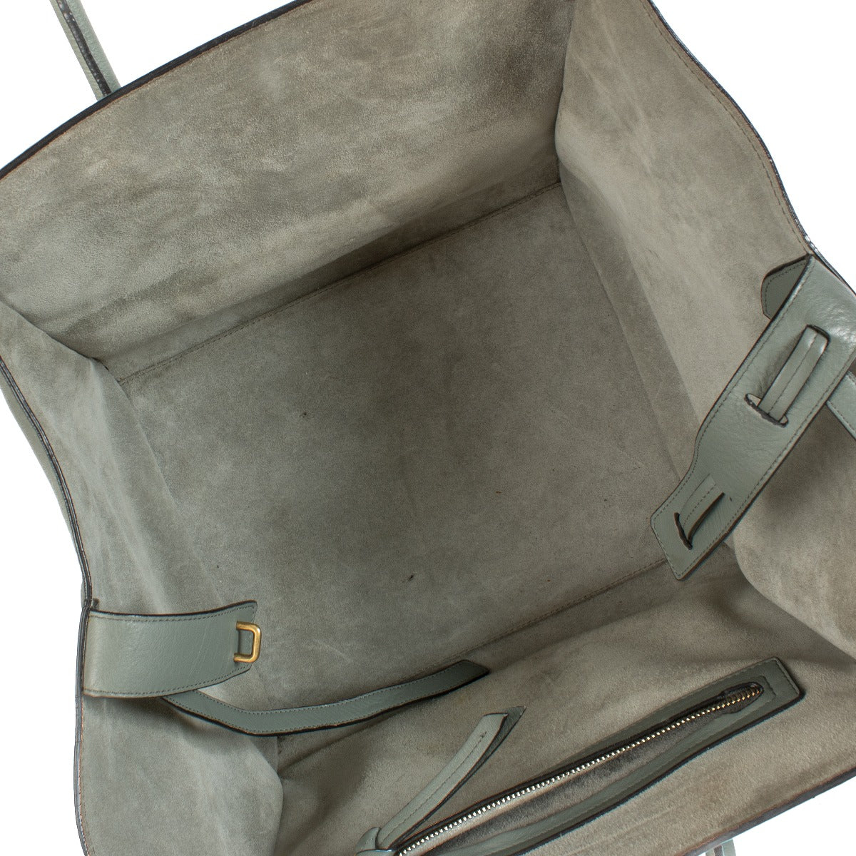 Shop safe online at Labellov in Antwerp, Brussels and Knokke this 100% authentic second hand Celine Teal Luggage Phantom Bag