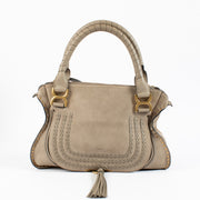 Shop 100% authentic second hand Chloé Motty Grey Marcie Bag on Labellov.com