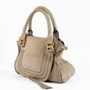Shop 100% authentic second hand Chloé Motty Grey Marcie Bag on Labellov.com
