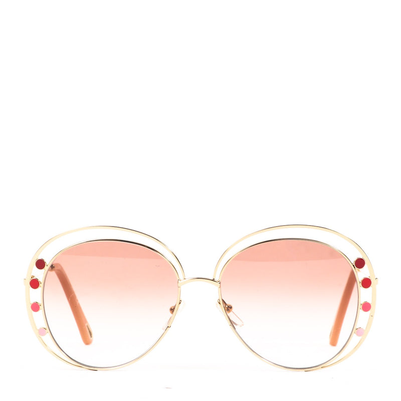 Chloé Delilah Pink Round Sunglasses