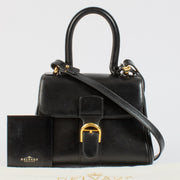 Delvaux Black Leather Vintage Brillant Mini