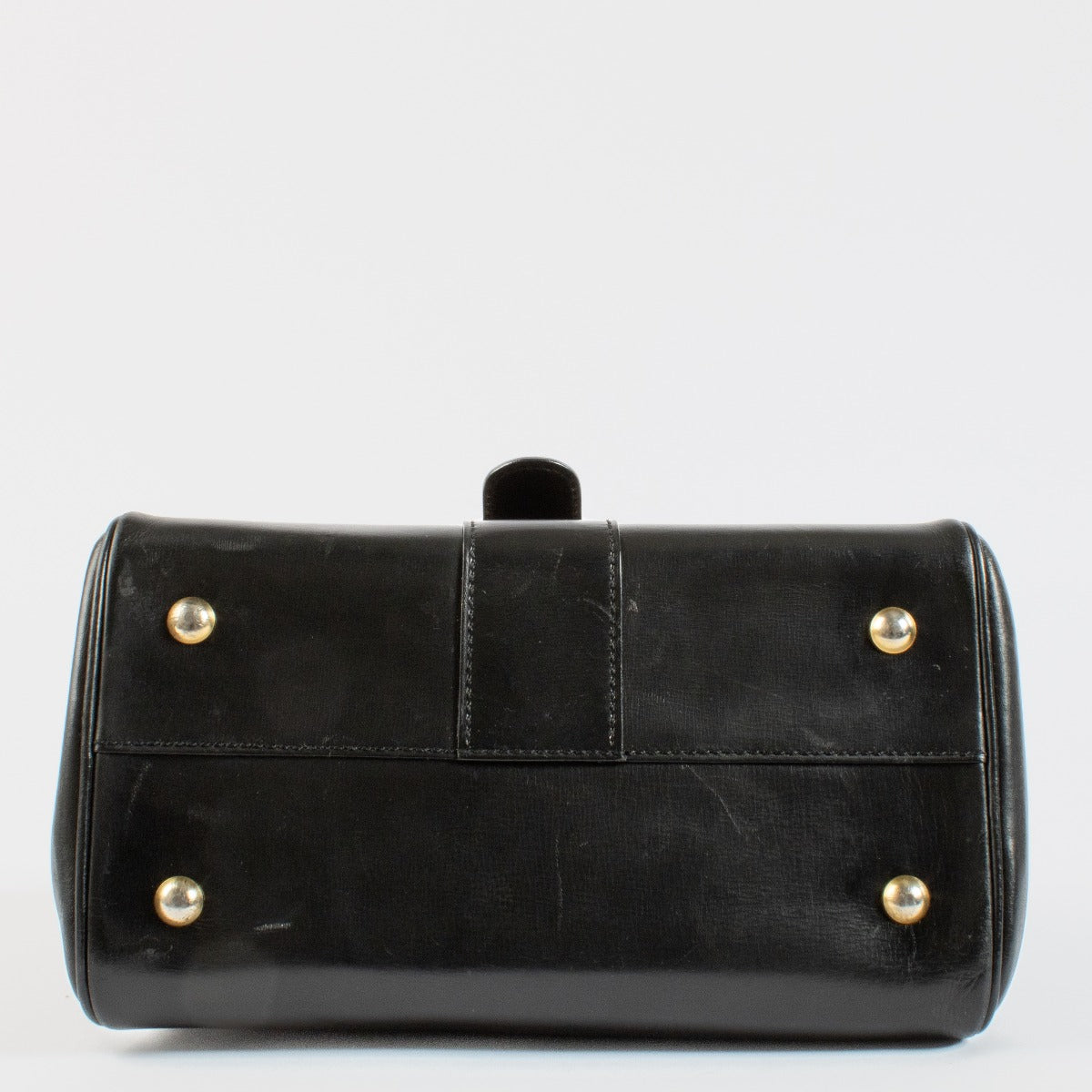 Delvaux Black Leather Vintage Brillant Mini