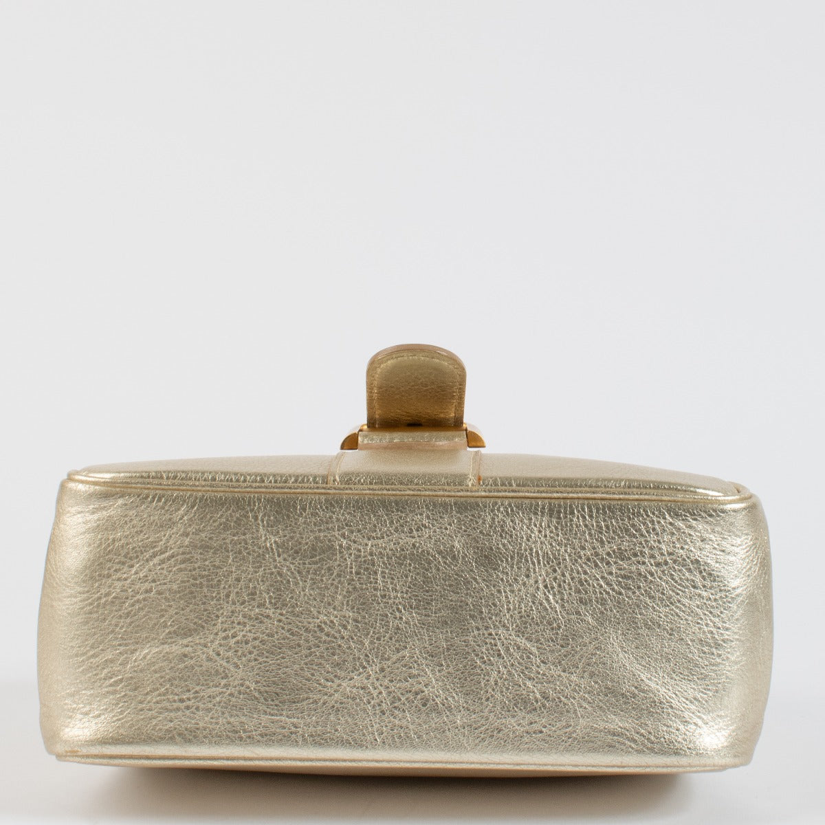 Delvaux Gouden Leren Brillant XS Tas