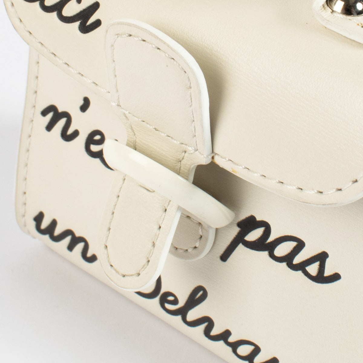 Delvaux Ivory Miniatures Brillant L'Humour Charm avec Chaîne