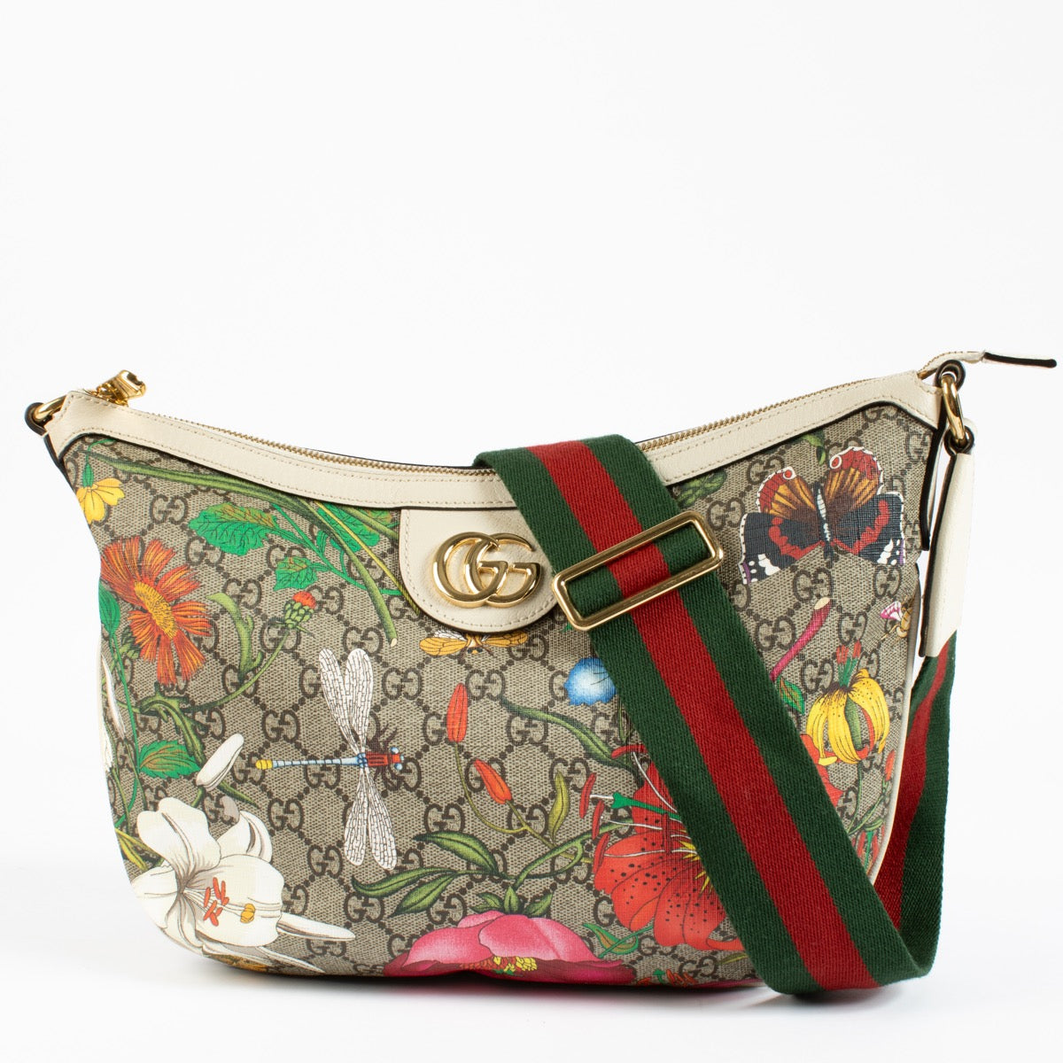 Shop 100% authentic second hand Gucci GG Flora Crossbody Bag on Labellov.com