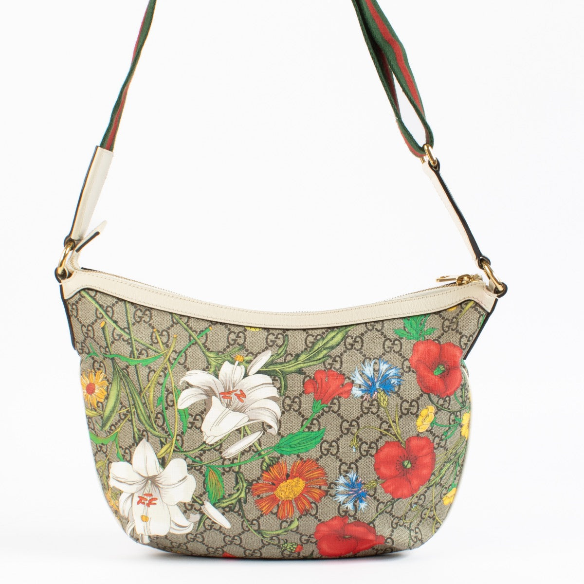 Shop 100% authentic second hand Gucci GG Flora Crossbody Bag on Labellov.com