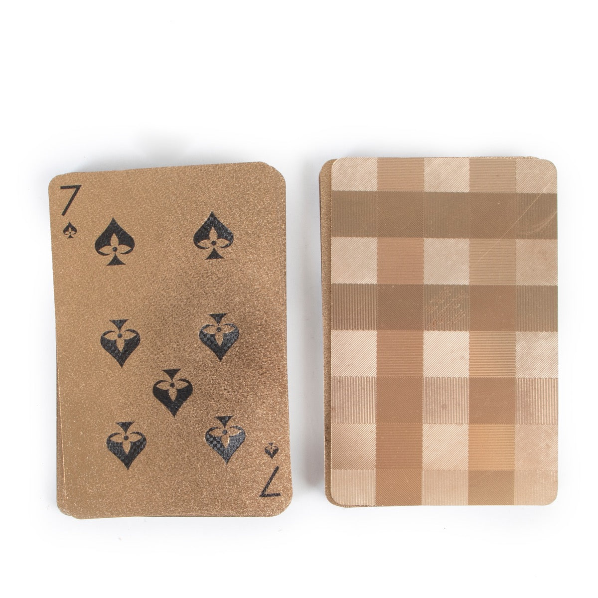 Buy an authentic pair of Louis Vuitton Gold and Silver Jeux De Cartes in pristine condition at Labellov